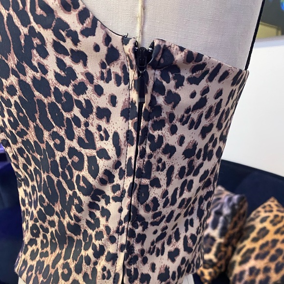 Leopard Print Bustier - Picture 3 of 7